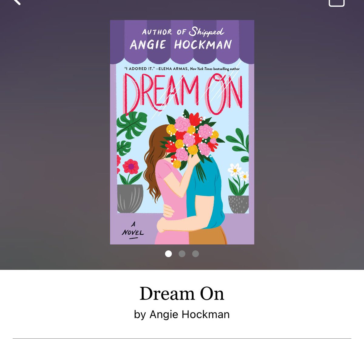 Dream On by Angie Hockman 

#DreamOn by #AngieHockman #6124 #32chapters #352pages #273of400 #11houraudiobook #Audiobook #34for9 #CassAndDevin #march2024 #clearingoffreadingshelves #whatsnext #readitquick