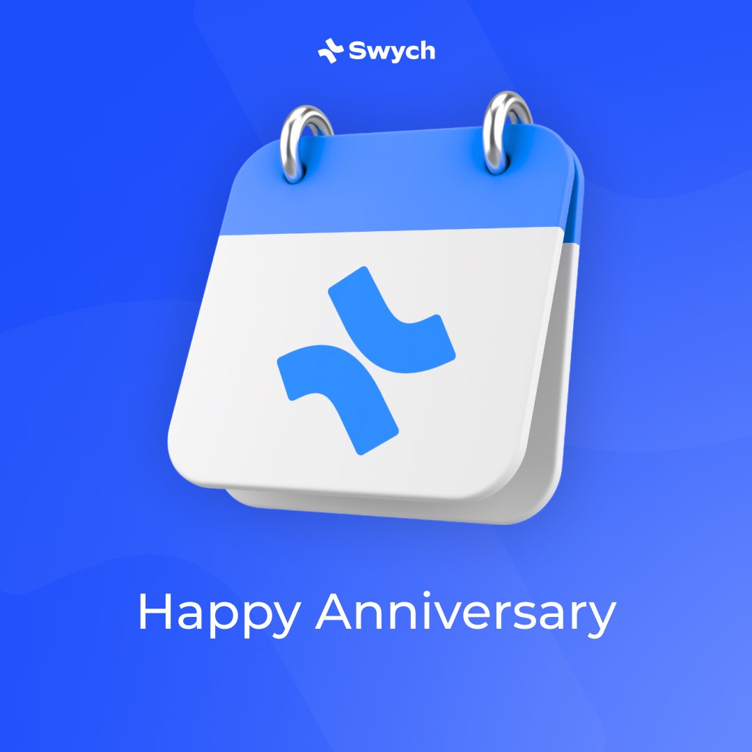 Happy First Anniversary! 🥳 While we have had our ups and downs, we look forward to a bright future. This means more #pumps and more #features. So, let's dive into another year together and bring some fantastic features to Swych things up! #DeFi #BSC #SwychItUp