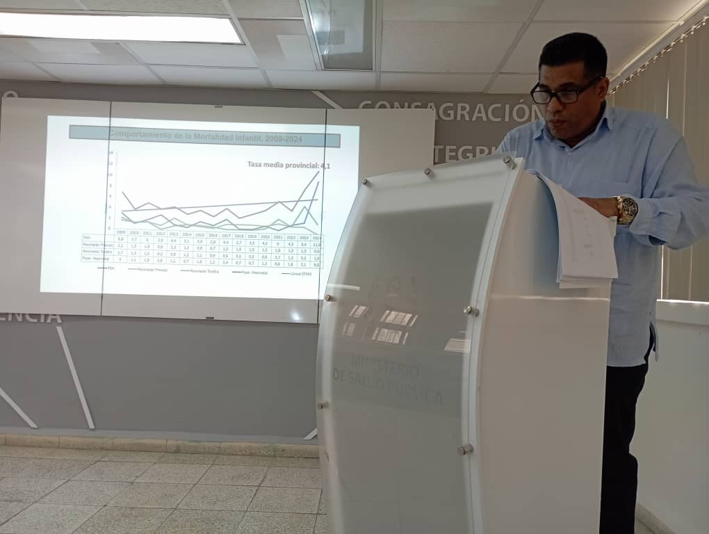 ➡️En #Cienfuegos el Viceministro d Salud Pública Dr. Reynol Delfín García Moreiro analizó los principales desafíos del sector para el desarrollo exitoso del #PAMI 🤰🤱así como la formación d especialistas y Dr.C. así como el cumplimiento d la colaboración médica.#GenteQueSuma ♥️