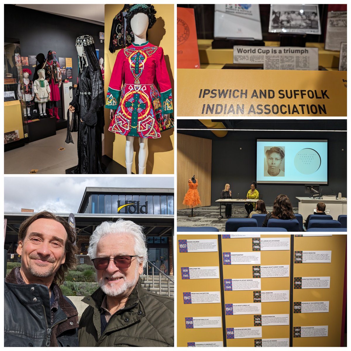 Kevin Wallace (@dr_kev) on Twitter photo An afternoon with Dad at The Hold, Suffolk Archives. An awesome exhibition and talks from MA <a href="/UOSHist/">History at Suffolk</a> students from <a href="/UniofSuffolk/">University of Suffolk</a> celebrating migration to Ipswich. Some really fascinating and inspiring stories #History #Suffolk #Ipswich An afternoon with Dad at The Hold, Suffolk Archives. An awesome exhibition and talks from MA <a href="/UOSHist/">History at Suffolk</a> students from <a href="/UniofSuffolk/">University of Suffolk</a> celebrating migration to Ipswich. Some really fascinating and inspiring stories #History #Suffolk #Ipswich