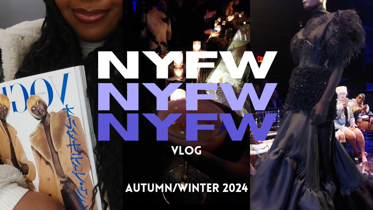 At long last...my NYFW vlog is live on YouTube! This is my first ever vlog and I'm yapping a TON😭 like and subscribe for more yapping content? youtu.be/-L09i2JbNDI?si…