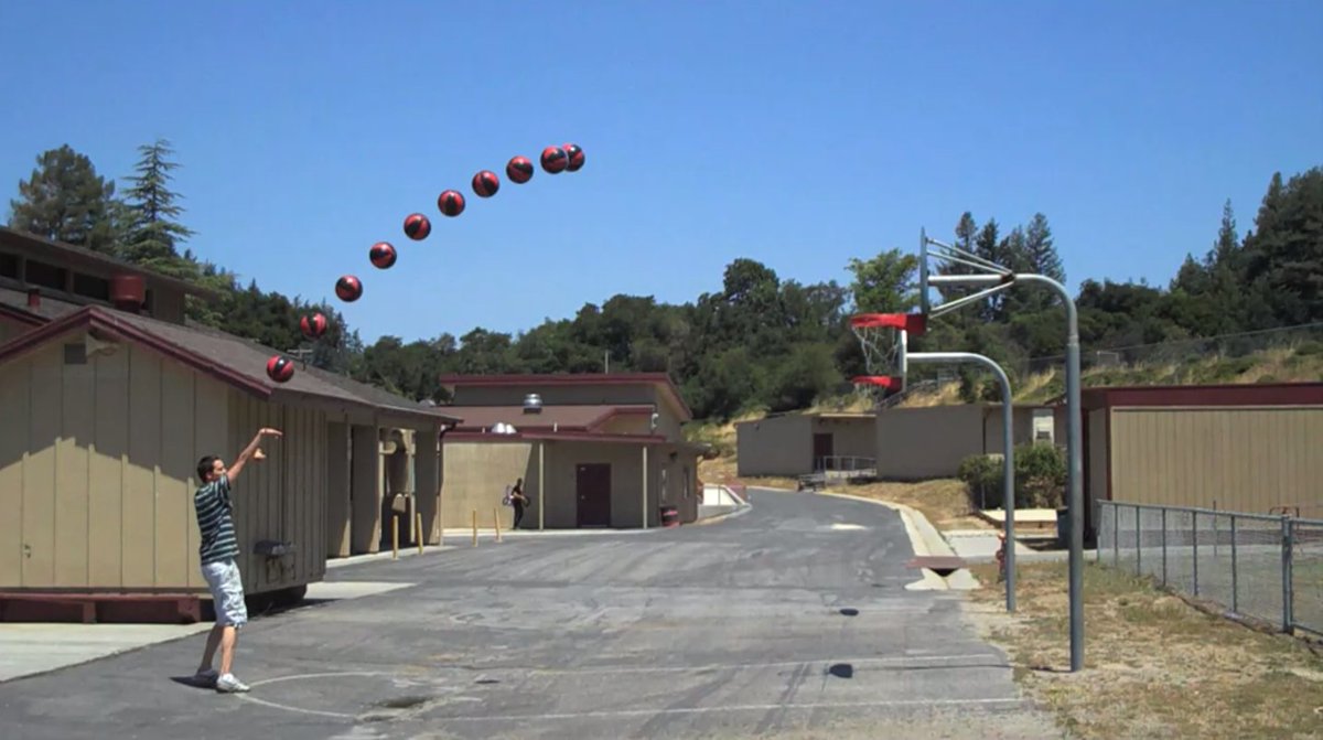 If you teach quadratics, then you'll love this @Desmos lesson which uses @ddmeyer's basketball hoop lesson. teacher.desmos.com/activitybuilde… #MTBoS