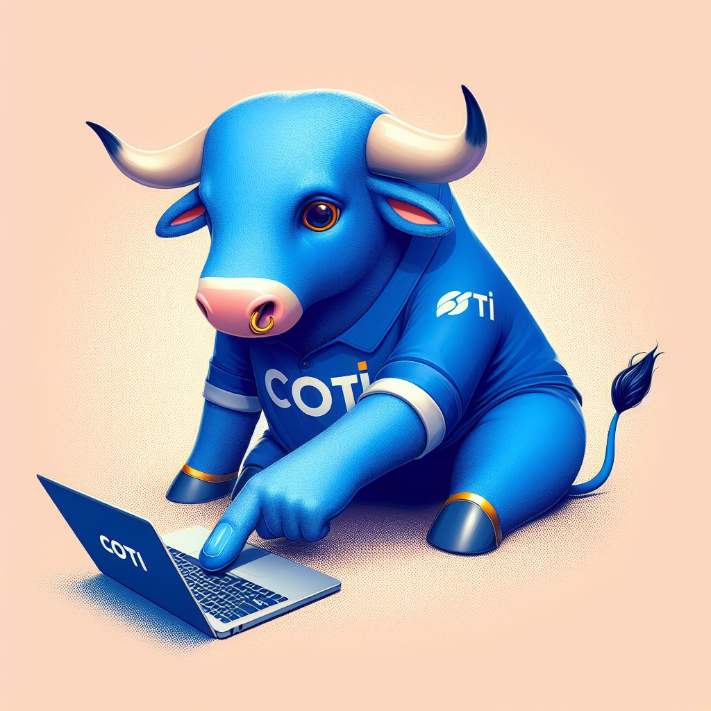 CotiDjed's tweet photo. Our blue bull is training for this month's presentation. $COTI #CotiPPN https://t.co/eAOuqsCUAr