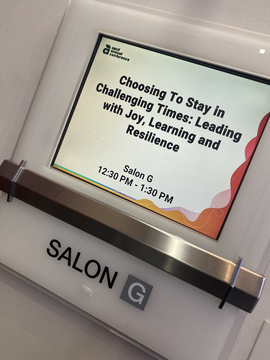 SameciaB's tweet image. Day 2 of @ASCD  #ASCD24 #UnitingMinds #IgnitingProgress #ProfessionalLearning #SpringBreak #Renewal