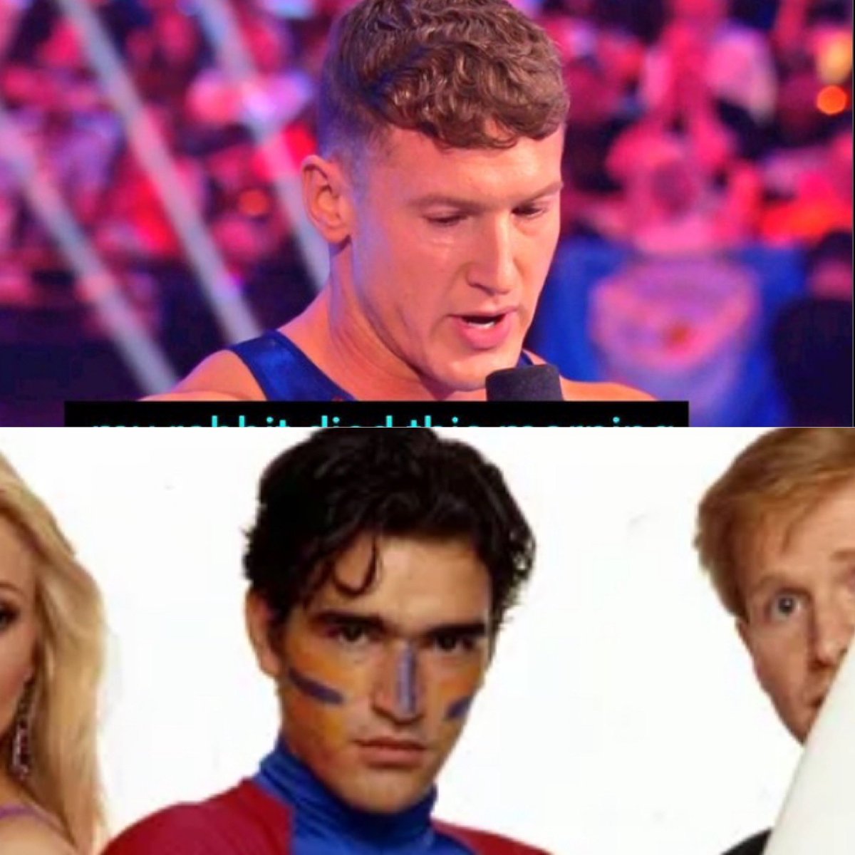 Legend reminds me of Matt Malone from that old 90s sitcom GAME ON!  #Gladiators