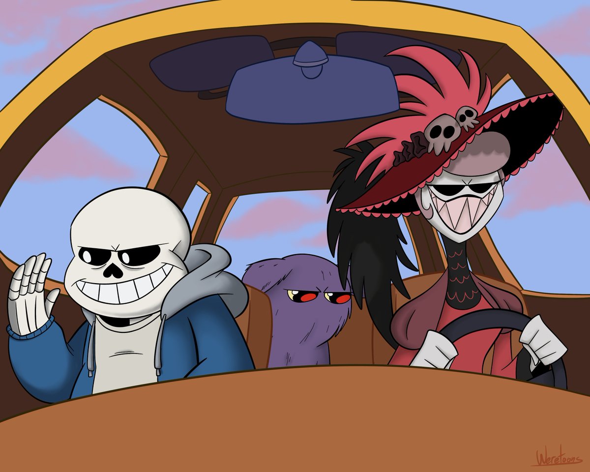 Part 2 #undertale #sans #bone #jeffsmith #HazbinHotelRosie