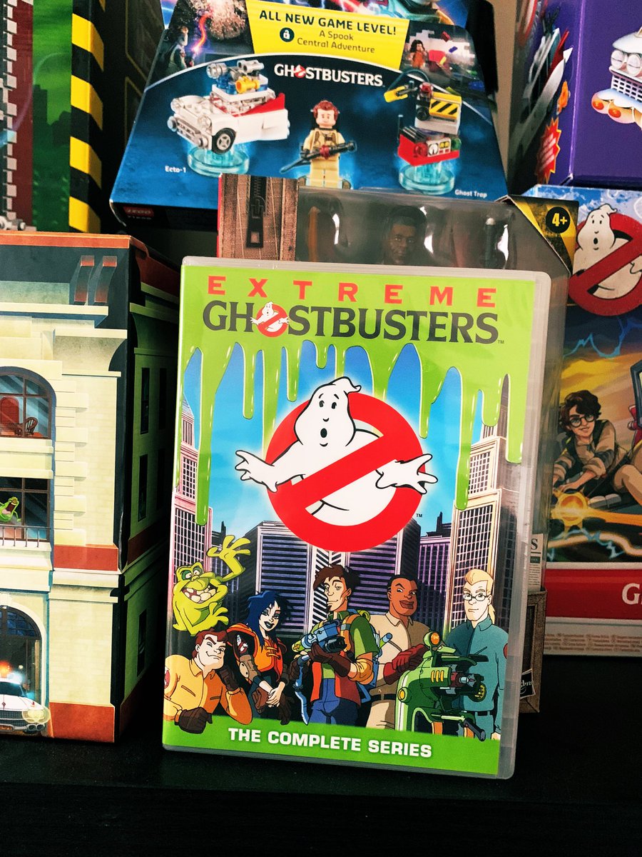 I'm excited to watch the Extreme Ghostbusters Complete Collection DVD that  arrived yesterday in between showings of Ghostbusters: Frozen Empire., image size:900x1200