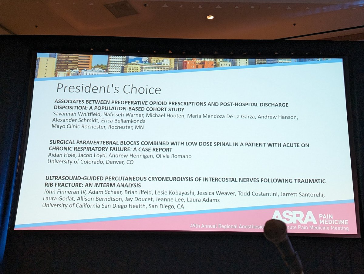 Congratulations to all the amazing and deserving #ASRASPRING24 award winners. You inspire us all and help contribute to the advancement of our field in #painmedicine