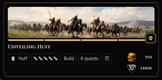 Just finished the Huff campaign on <a href="/nodeguardians/">Node Guardians</a> 

Was a lot of fun and I learnt a lot doing it. 

Thanks for the great content .