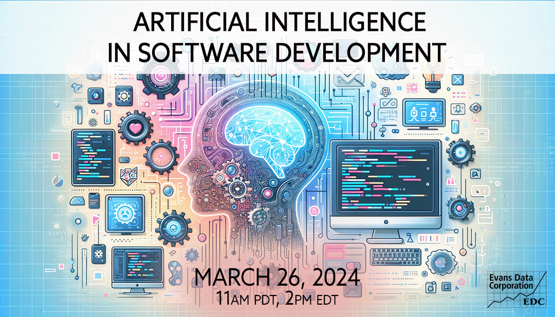 Our next webinar is entirely focused on artificial intelligence as it plays out across disciplines within the software development world. We’ve drawn from our four most recent surveys to present crucial data from developers themselves.

Register for free: evansdata.com/events/global_…