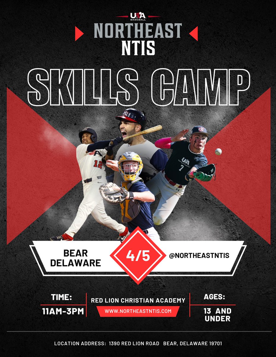 New Skills Camp announced for Delaware! Are you READY to REPRESENT your COUNTRY? northeastntis.com
