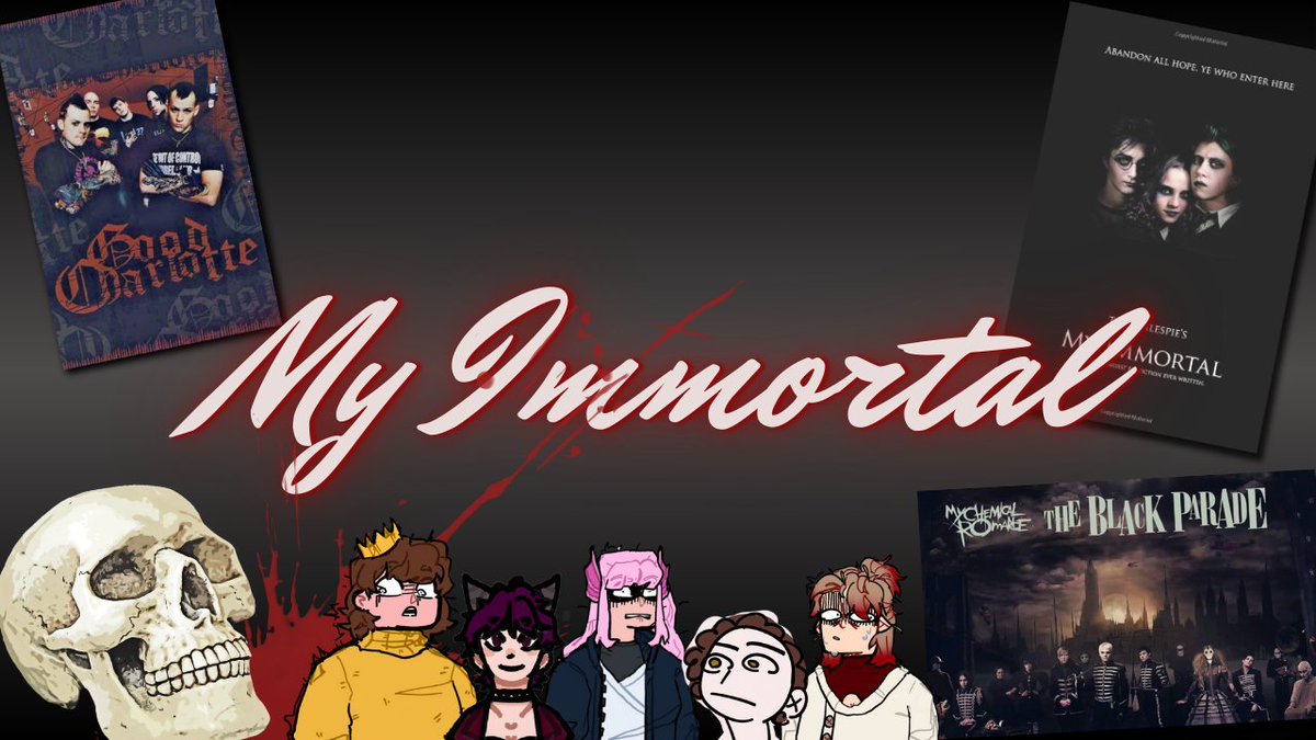 SimplyWannabe_'s tweet image. Me, @VioletInOrbit and @MorayTime (and other friends who don't use twitter) read My Immortal
youtube.com/watch?v=DVA1PL…