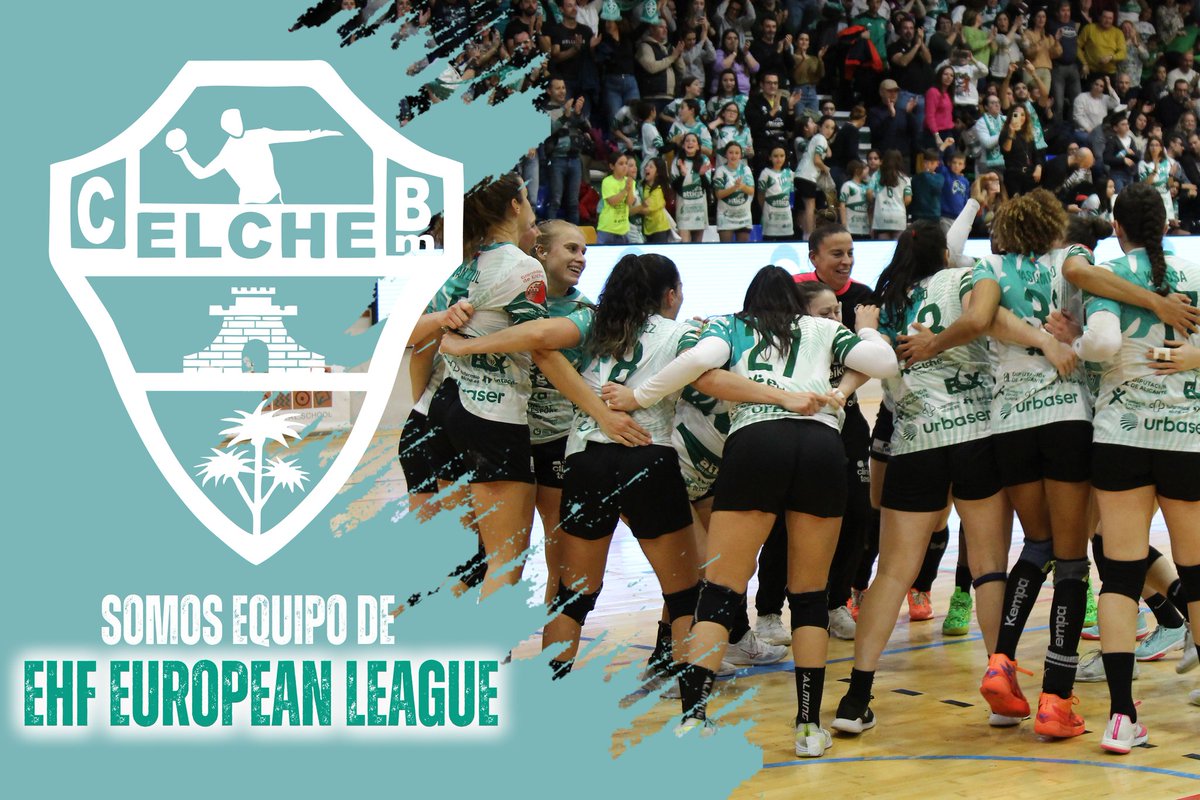 💚 Somos equipo de #EHFEuropeanLeague 2024/2025 🇪🇺