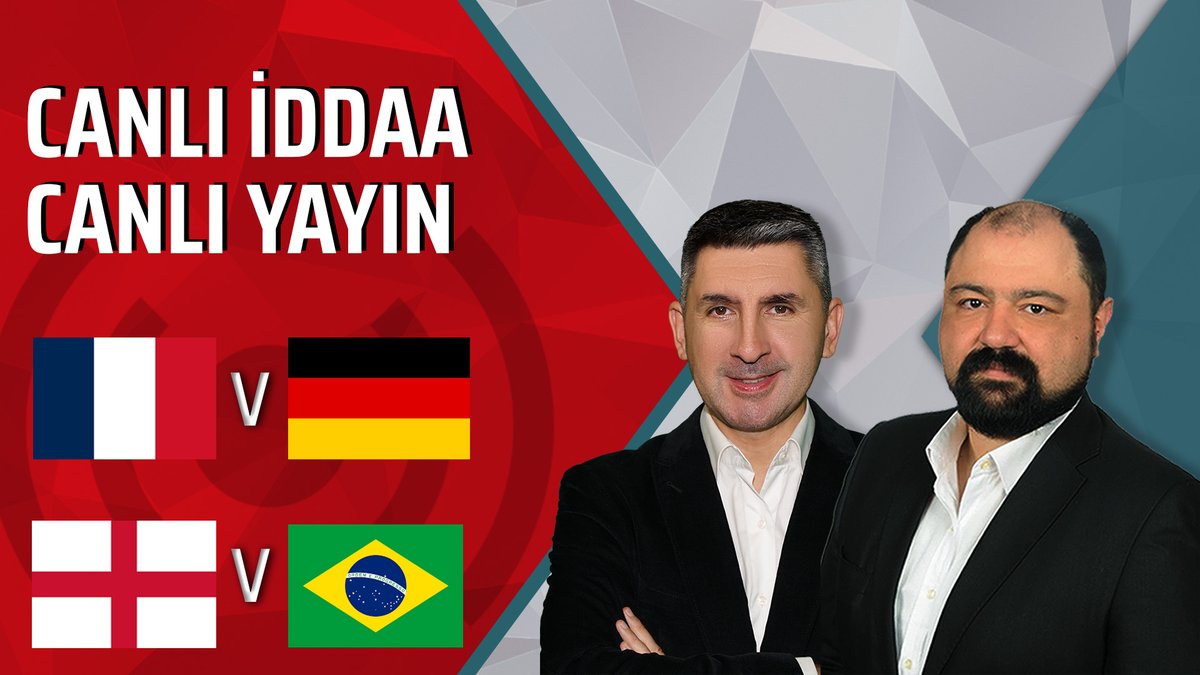 Orkun Hınçer ve Tansu Gürsel, 23.00 - 01.00 seansındaki maçları yorumluyor. @orkunhincer @tansugursel #NesineTV #İspanya2 #Canlı #İddaa 🚨 Canlı Yayını İzlemek İçin ⬇️ youtu.be/cRcpBWvZ_i4