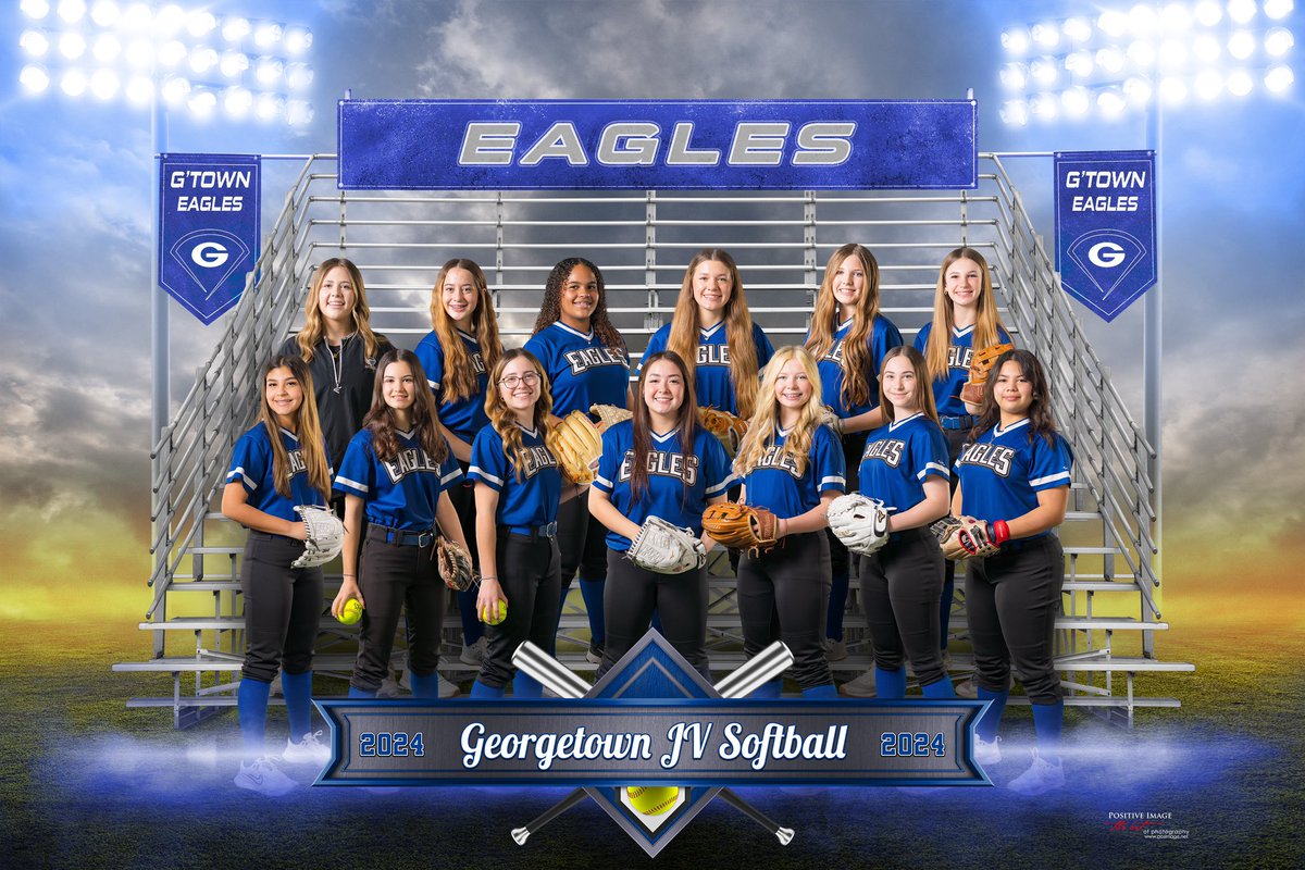 Georgetown JV Softball defeated Rouse (6-2) and Glenn (4-3), tied Vista Ridge (4-4) and dropped one to Leander (0-4) in tournament play this weekend. These young ladies are persevering through adversity and showing grit! 🦅💙🥎#EFND #determined