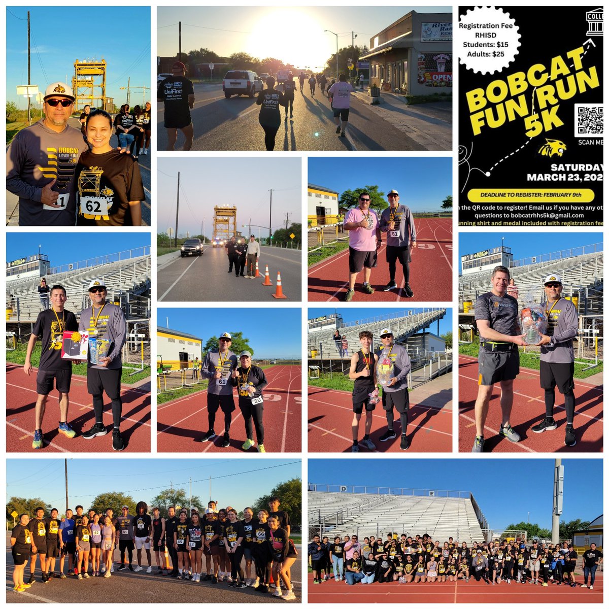 Bobcat 5K Run #WeAreRioHondo #FitLeaders #ZAZfamily #SendItCrew🤙