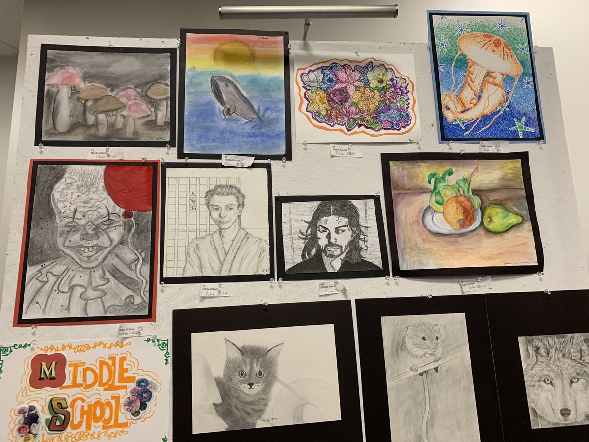 Mrs Gaut’s Artists (@palmermiddleart) on Twitter photo Great job to all the students that participated in this years <a href="/ksuarts/">KSUCollegeOfTheArts</a> Pin Up Show!!!! #passion #creativity #art Great job to all the students that participated in this years <a href="/ksuarts/">KSUCollegeOfTheArts</a> Pin Up Show!!!! #passion #creativity #art