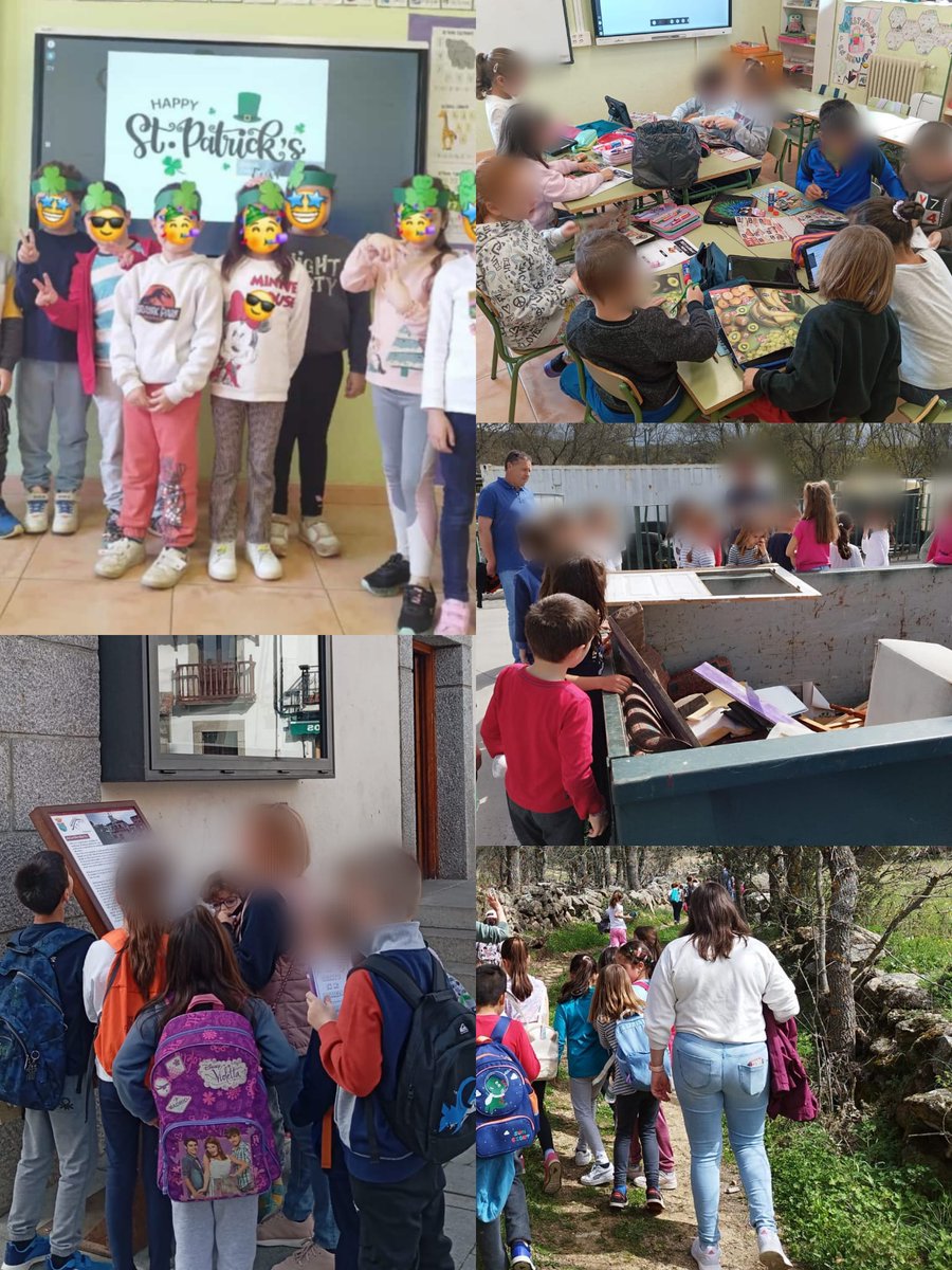 ceip_rubieras's tweet photo. Con las imágenes de diferentes #actividades que hemos realizado esta última semana del 2° trimestre os deseamos unas #FelicesVacaciones. 
Descansad y coged fuerzas para los últimos meses de este curso 23/24. 
¡¡Nos vemos a la vuelta!! 
😃🤗😃 https://t.co/4pOSEasN81