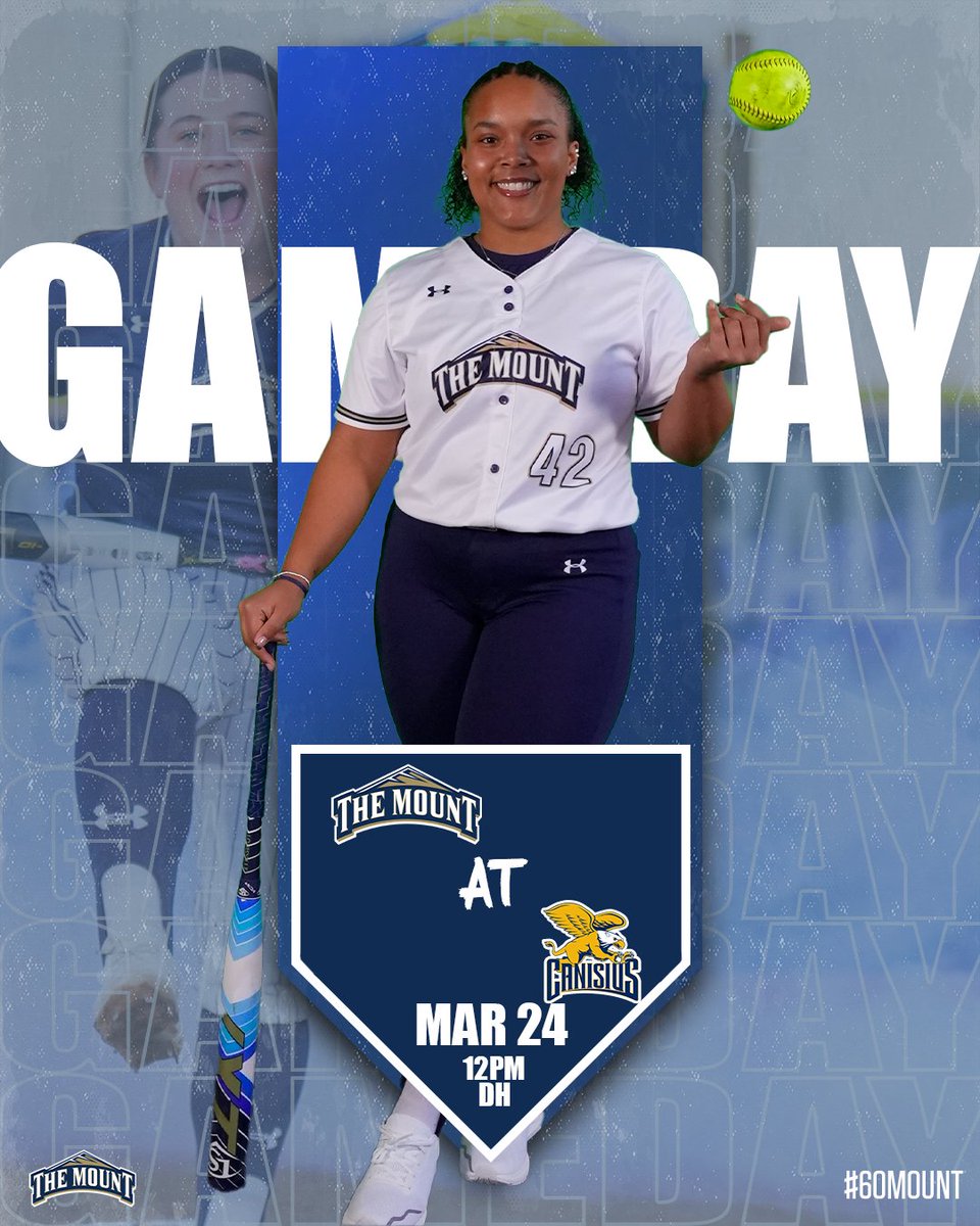 Mount_SB's tweet photo. GAMEDAY!!!

⏰: 12pm DH
🆚: Canisius
📍: Buffalo, NY
📈:https://t.co/tkiewa9bz1
🖥:https://t.co/kzqIh5ZXMH

#GoMount https://t.co/Ofox9dgiAC
