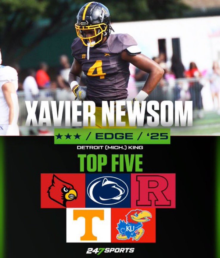 <a href="/DetKingFootball/">Detroit King Football</a> <a href="/AllenTrieu/">Allen Trieu</a> <a href="/smsbacademy/">SoundMind SoundBody®</a> <a href="/MIexposure/">Michigan exposure</a> @RivalsPapiClint <a href="/247Sports/">247Sports</a>