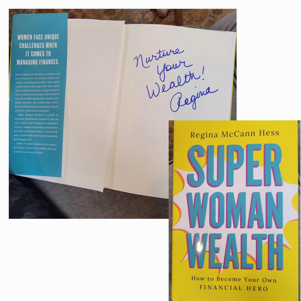 Rainy days are perfect for growing flowers and knowledge. Just finished this book. I recommend it for women entering, reentering, or exiting the workforce. Great info & relatable stories.
#superwomanwealth #womenandmoney