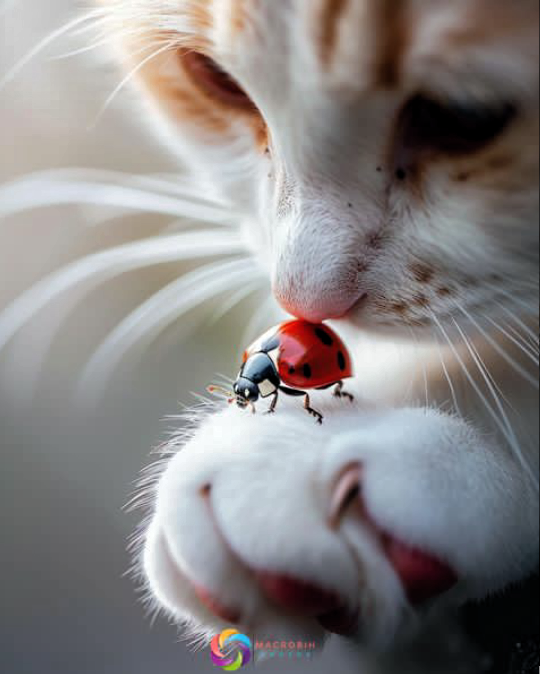 ~🐞 Lady Bug & Cat 🐱 ~

#23Marzo #Caturday