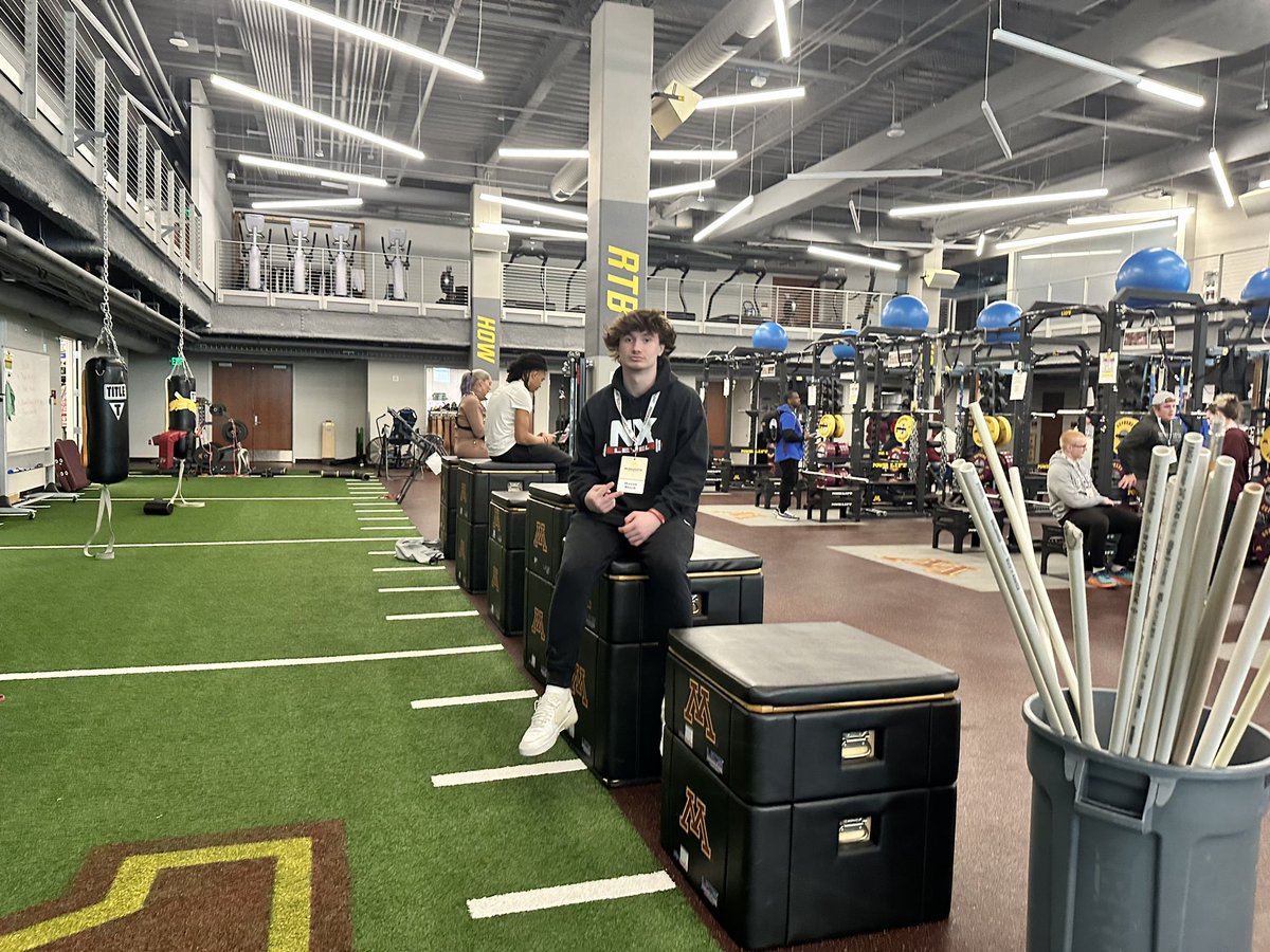 Amazing time at Minnesota today thanks to <a href="/Coach_DeBo46/">Coach Winston DeLattiboudere III</a>! Love the culture, something special for sure.