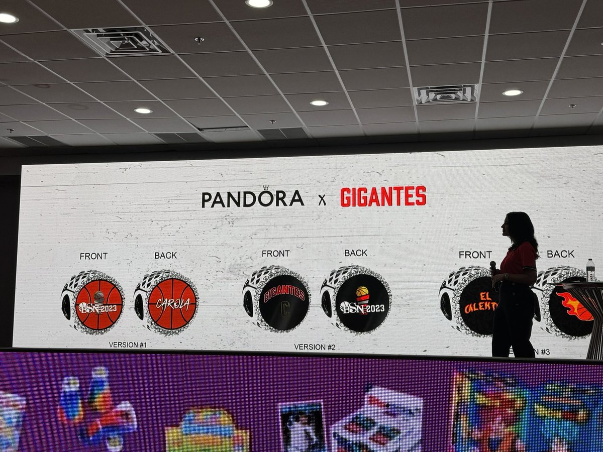 Los Gigantes de Carolina venderán “charms” para pulseras marca Pandora. @bsnpr
