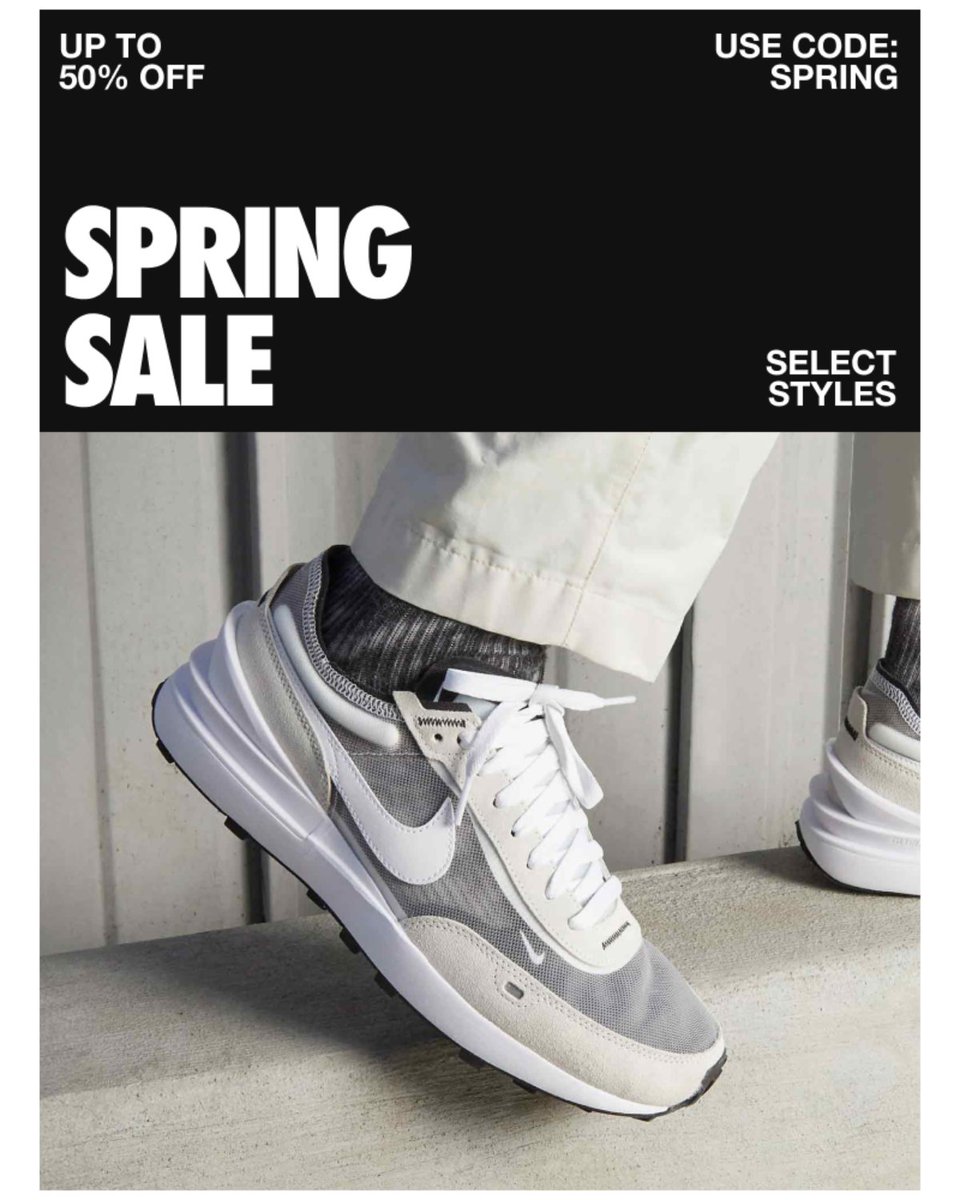 Nike announce huge spring sale with up to 50% off items including