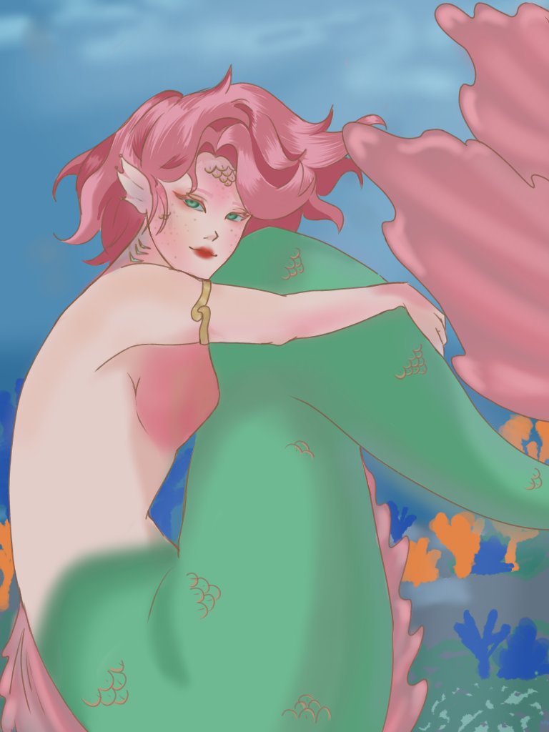 Dia 3:Mermaid🧜‍♀️
#SakuraWeek2024 #sakuraharuno #fanart #NARUTO