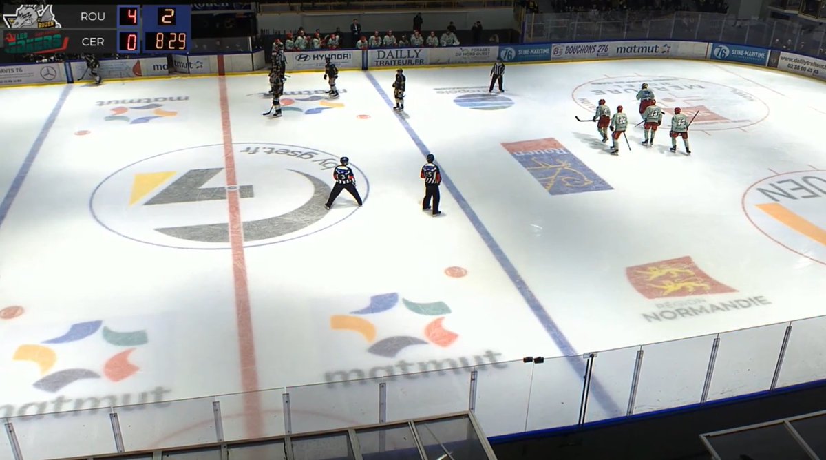 LigueMagnus's tweet photo. 🆙 Emils Gegeris ouvre le compteur des visiteurs, alors que @les_jokers étaient à 5 contre 4.

@FANSEAT_FR 
#SLMHockey #ROUCER https://t.co/T2V1CLhzAm