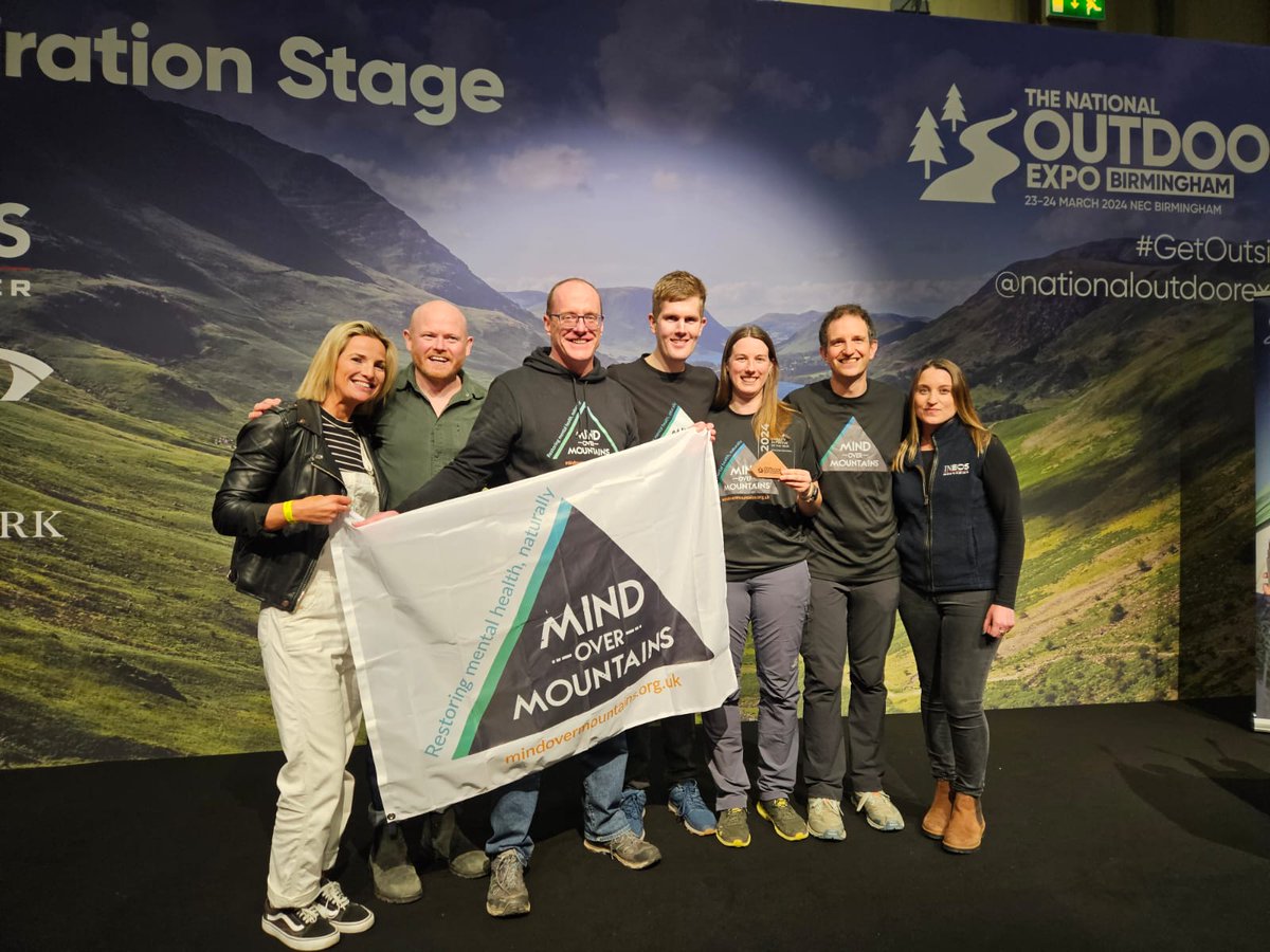 2024 Charity Initiative of the Year!! We're over the mountain and moon to win @natoutdoorexpo awards in Birmingham this weekend! HUGE well done to all finalists and thank you again to everyone who gave us your vote, the recognition from our community means so much 💚