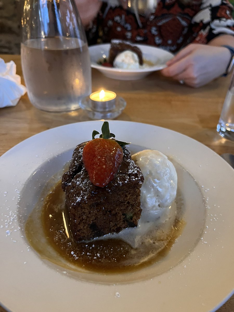 A lovely meal out, sucking the last dregs out of Mrs O’s 48th year. A year older than me on Monday👊🏻#cougar