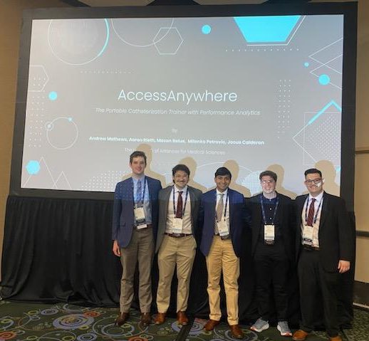 Mason J. Belue (@beluemason) on Twitter photo Thank you <a href="/SIRspecialists/">Society of Interventional Radiology</a> and the medical student council for awarding our team 1st place in the 2024 SIR biodesign competition!! #MedTwitter #SIR24SLC Thank you <a href="/SIRspecialists/">Society of Interventional Radiology</a> and the medical student council for awarding our team 1st place in the 2024 SIR biodesign competition!! #MedTwitter #SIR24SLC
