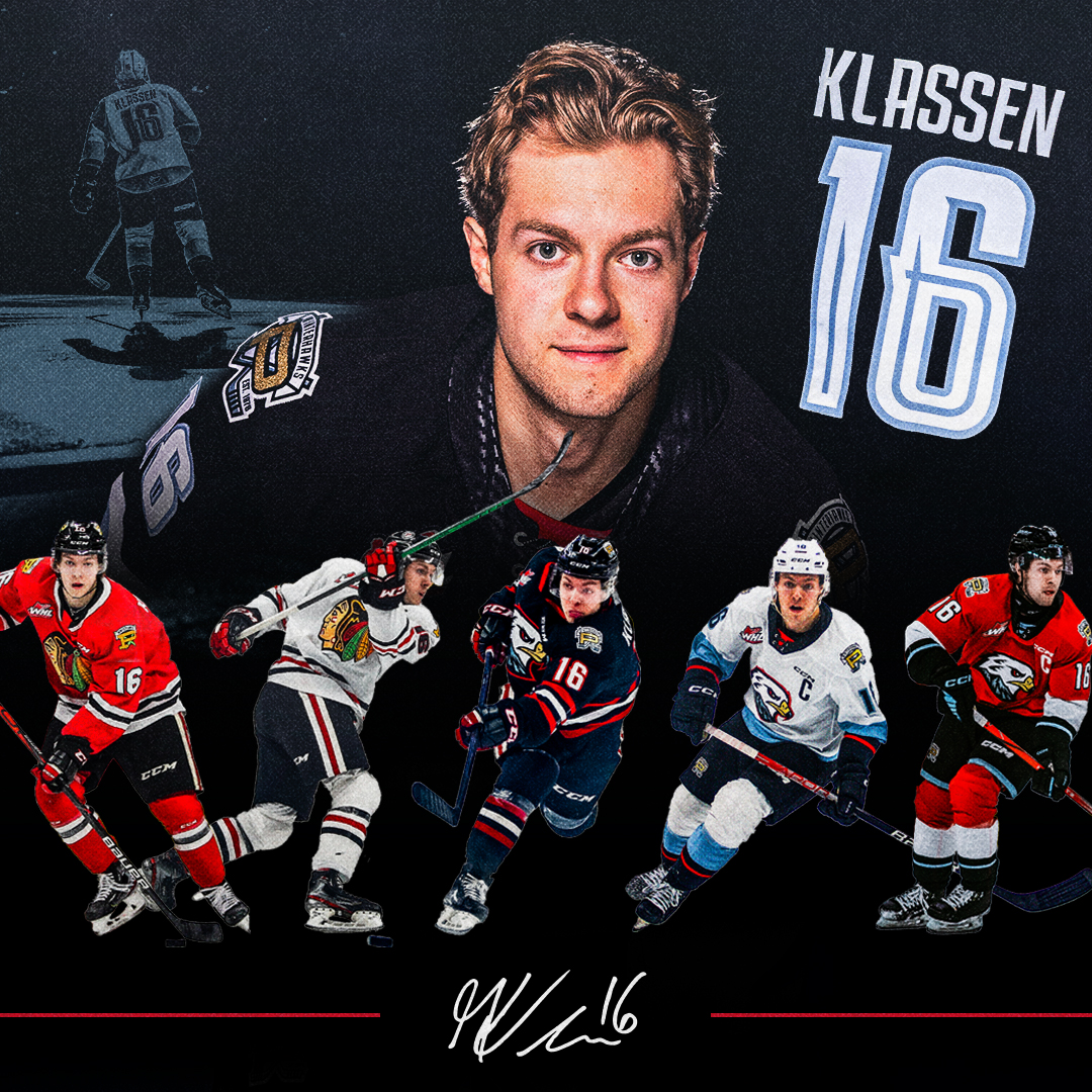 pdxwinterhawks's tweet image. Legends.

A salute to our 20s ahead of their final regular-season home game 🫡