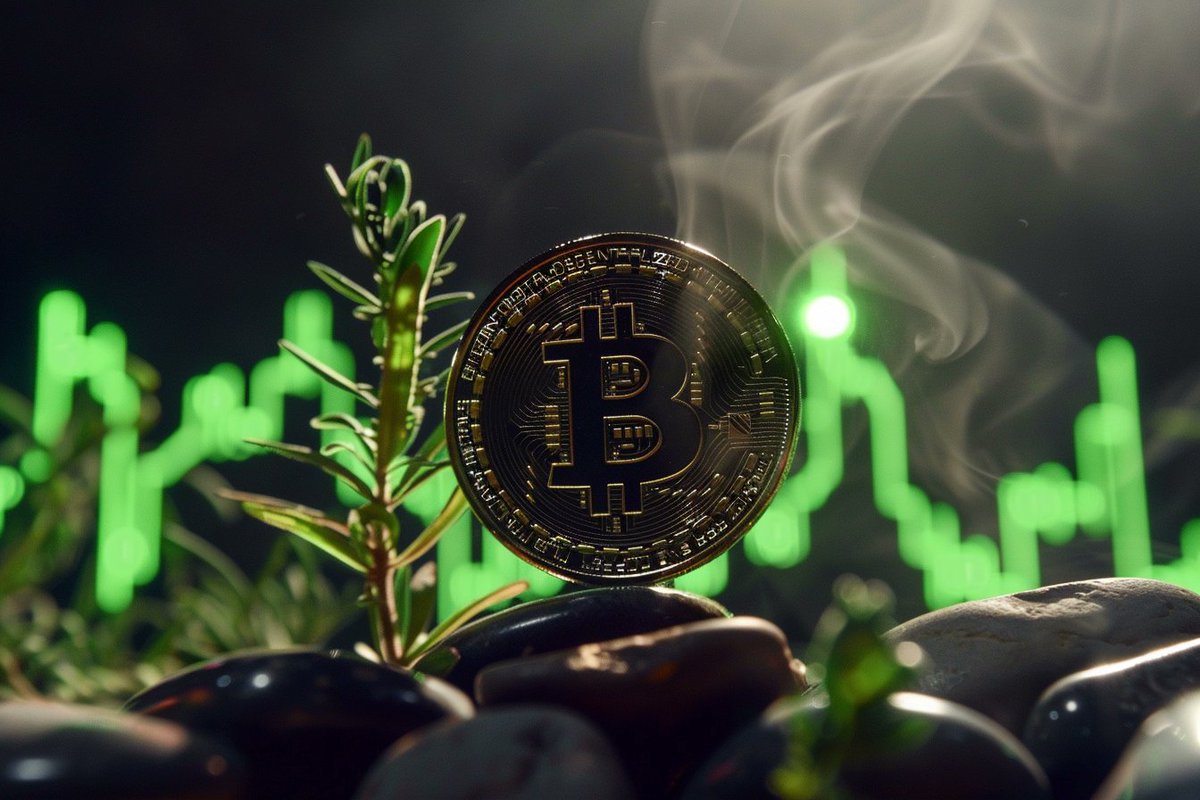 TheBTC420's tweet photo. We all missed those long, green Bitcoin candles going up, didn't we? 👀 https://t.co/Yxhe03LFp9