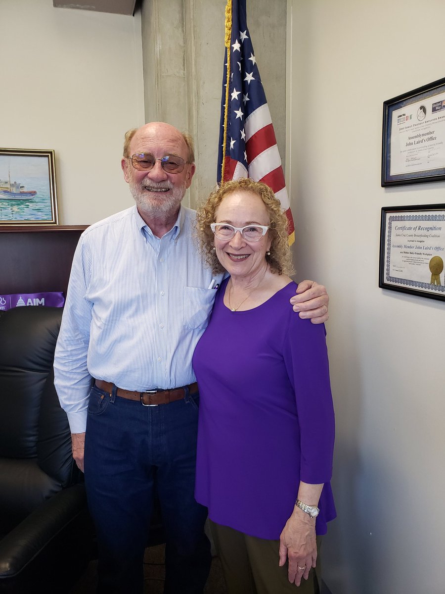 It was a pleasure to meet with @SenJohnLaird and Senior District Director, Eileen Cross to present the 2024 Alzheimer's policy priorities geared to improve dementia care for all Californians. #ENDALZ #Care4Alz