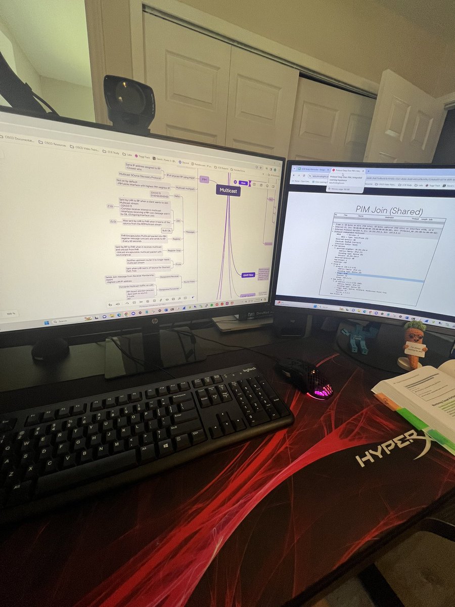Kangaruess's tweet image. Multicast review weekend! #multicast #ccie #study #cisco #lab #labeveryday #weekend