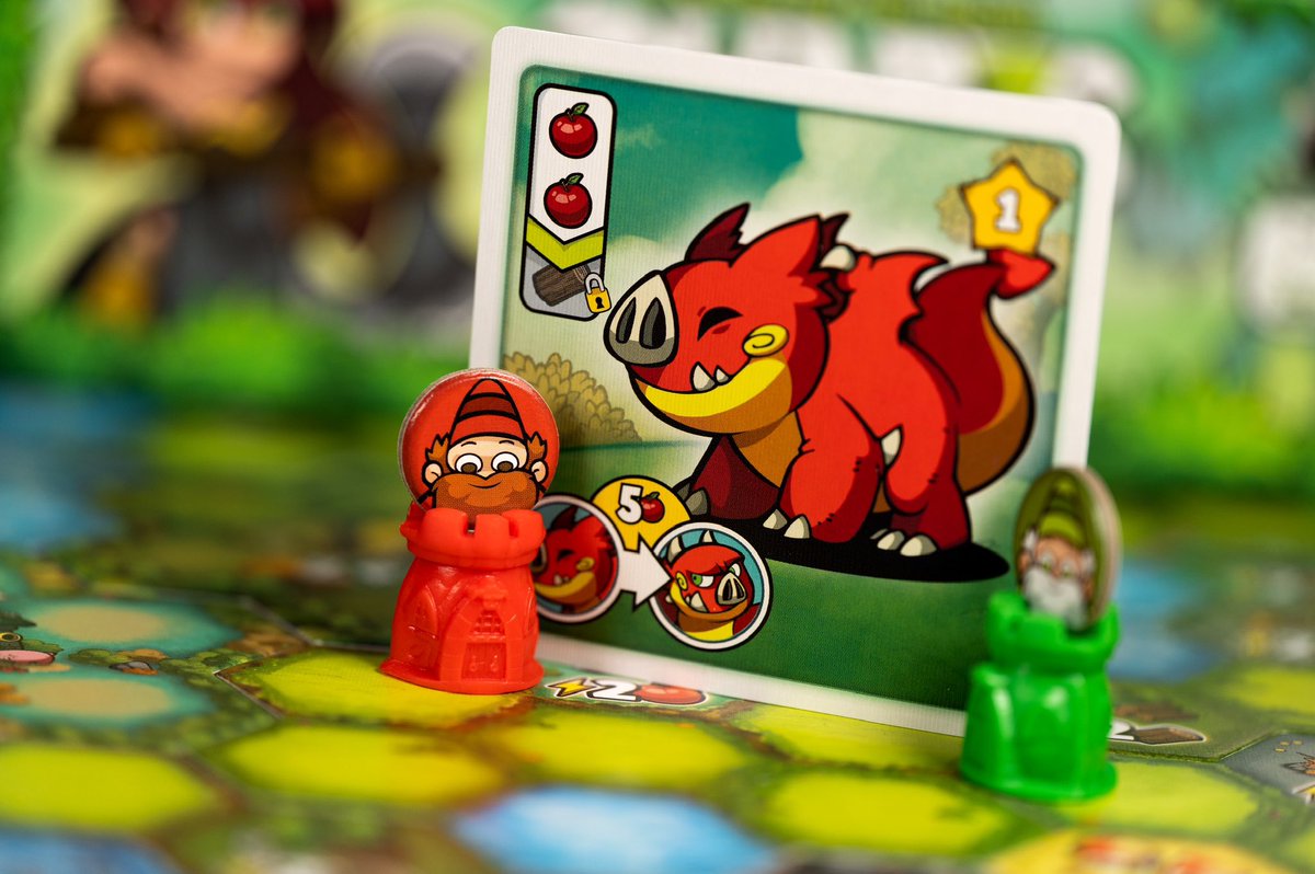 Top ways to make a #boardgame better : 1️⃣ Have cute cards, pieces and miniatures☺️ 2️⃣ Same thing as #1 Is there a game that comes to mind when you think of having adorable components?🤩🥰 #dwar7s #qotd #boardgamegeek