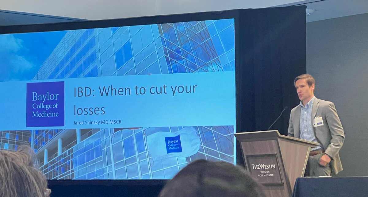 Jason Hou (@jasonhoumd) on Twitter photo Periop IBD management and decision on when to refer to surgery by #JaredSninsky one of our newest IBD docs at <a href="/bcm_gihep/">BCM Gastroenterology</a> at the #BCMGICourse
āļø just because we have more medical options doesnāt mean we have to use them before surgery
<a href="/AtifIqbalMD/">Atif Iqbal, MD, FACRS</a> <a href="/khalil_rojas/">Yesenia Rojas-Khalil, MD,FACS</a> Periop IBD management and decision on when to refer to surgery by #JaredSninsky one of our newest IBD docs at <a href="/bcm_gihep/">BCM Gastroenterology</a> at the #BCMGICourse
āļø just because we have more medical options doesnāt mean we have to use them before surgery
<a href="/AtifIqbalMD/">Atif Iqbal, MD, FACRS</a> <a href="/khalil_rojas/">Yesenia Rojas-Khalil, MD,FACS</a>