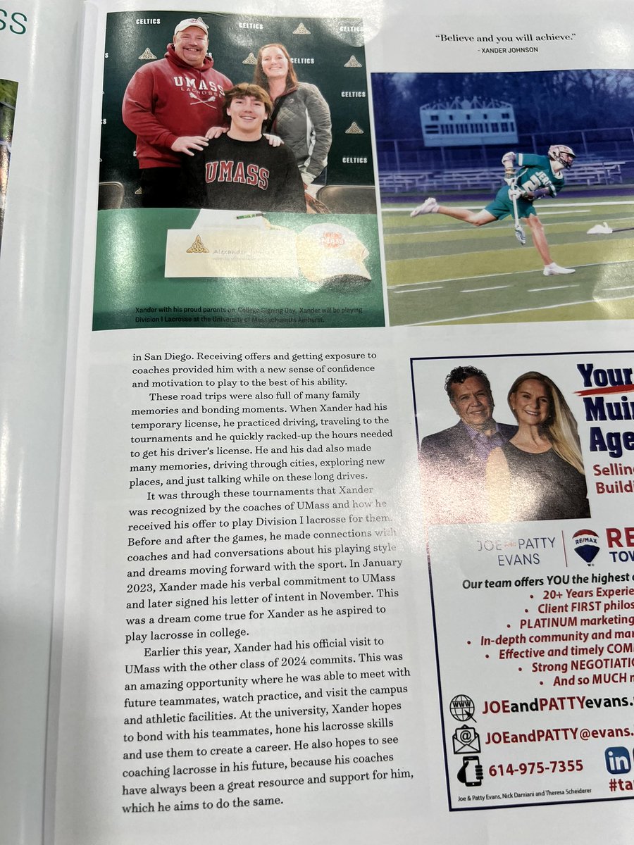 Dublin Lacrosse (@lacrossedublin) on Twitter photo Congratulations to <a href="/XanderJLax/">Xander Johnson</a> for being named Athlete of the Month by Stroll Magazine - Muirfield edition. Expect to see great things this year from the 6'4", 225 lb senior middie with <a href="/DJCeltic_Lax/">DJ Celtic Lacrosse</a>. Xander will play with <a href="/UMassMLacrosse/">UMass Men's Lacrosse</a> next year. Congratulations to <a href="/XanderJLax/">Xander Johnson</a> for being named Athlete of the Month by Stroll Magazine - Muirfield edition. Expect to see great things this year from the 6'4", 225 lb senior middie with <a href="/DJCeltic_Lax/">DJ Celtic Lacrosse</a>. Xander will play with <a href="/UMassMLacrosse/">UMass Men's Lacrosse</a> next year.