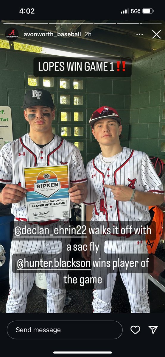 Avonworth Baseball tweet media