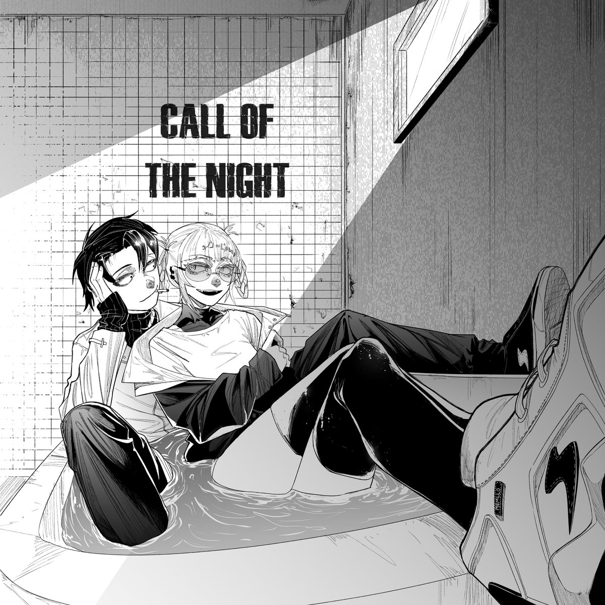 Memlloart's tweet photo. Holaaaa, hice un fanart de Call of the night que en su tiempo me entretuvo mucho. #fanart #drawingart #manga https://t.co/TInx2kJ9VG