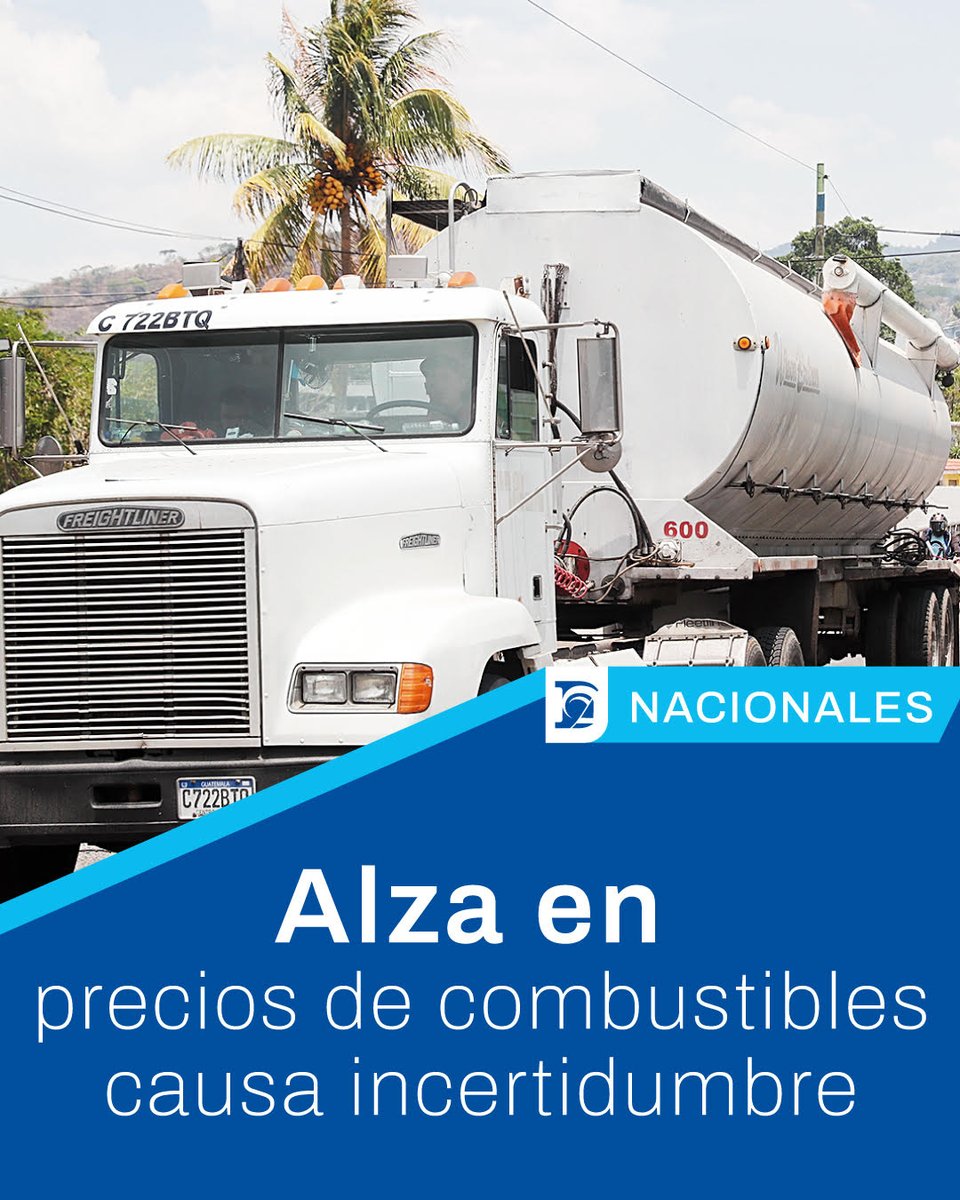 El precio de la gasolina ha subido considerablemente en los últimos meses. Según la AGEF, el galón de gasolina superior aumentó en 4.40 quetzales y el de regular en 3.69 quetzales. 

Lea la nota 👇🏻
dca.gob.gt/noticias-guate…

#NacionalesDCA #Gasolina #Combustible #Guatemala