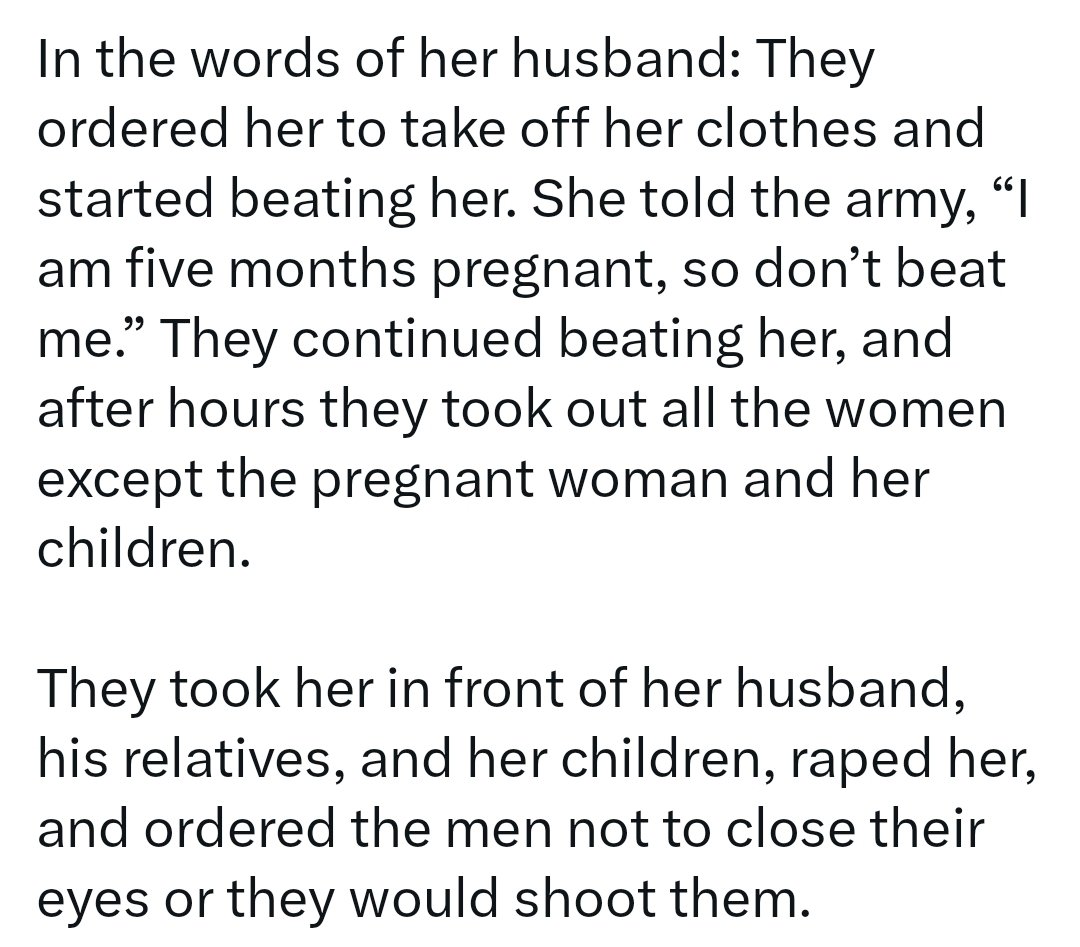 ihcentoo's tweet photo. The Zionists raped her in front of her husband, his relatives, and her children. They ordered the men not to close their eyes or they would shoot them. https://t.co/kA360JfBoC