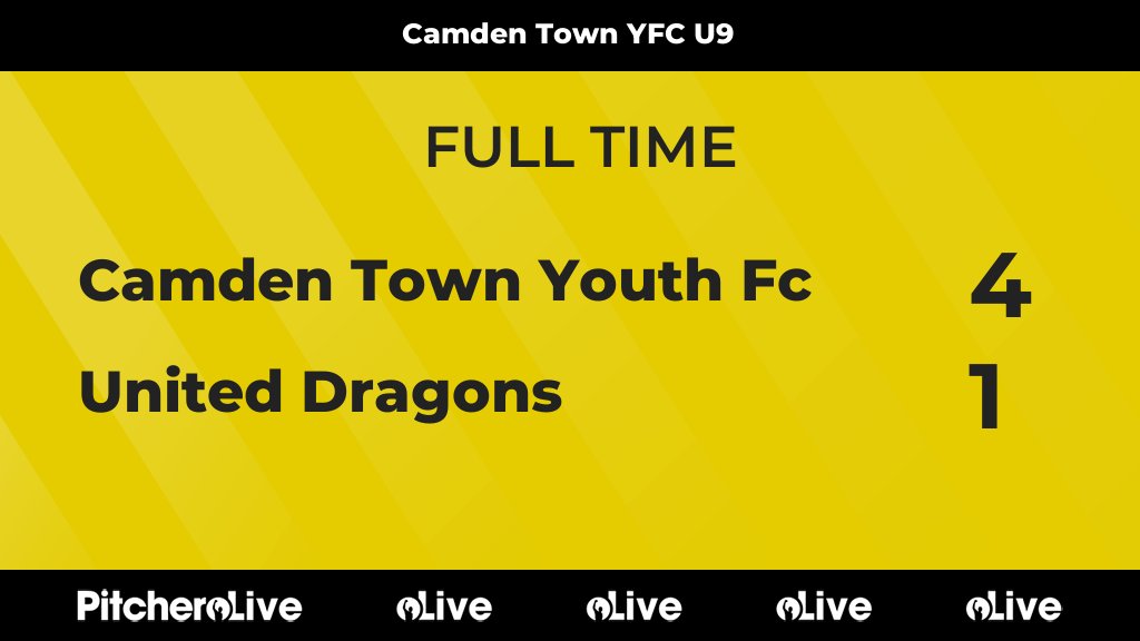 FULL TIME: Camden Town Youth Fc 4 - 1 United Dragons
#CAMUNI #Pitchero
camdentownyouthfc.com/teams/226505/m…