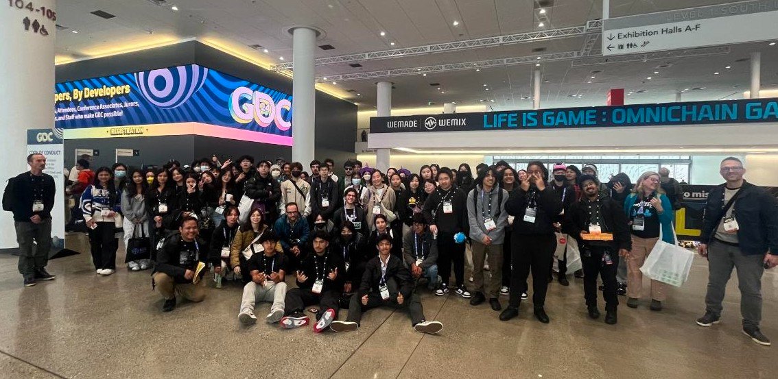 #GDC2024 is over, had a blast, some firsts this year, and looking forward to more students presenting next year, my school brought 200 students, here's a small collection