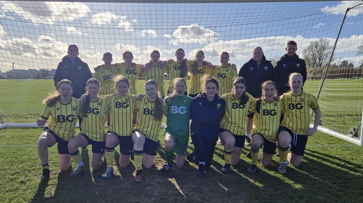 A massive well done to our U16s who booked their place in the JPL Cup final after a great game today against a strong Crystal Palace. 🟡🔵

<a href="/OfficialOUWFC/">Oxford United Women</a> <a href="/OUFCOfficial/">Oxford United</a>