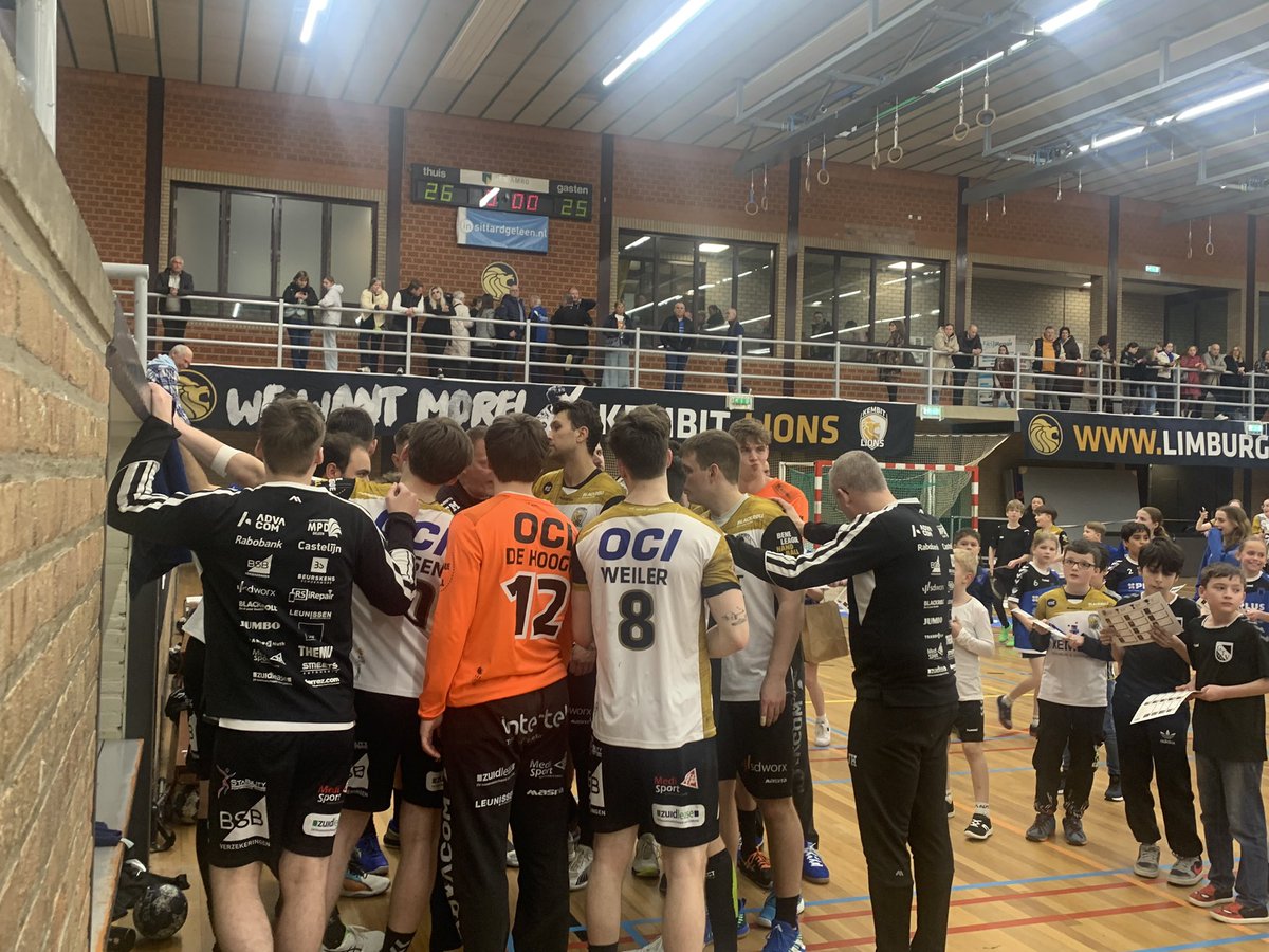 Goede teamprestatie . 26-25 winst. #LIOVIS #final4