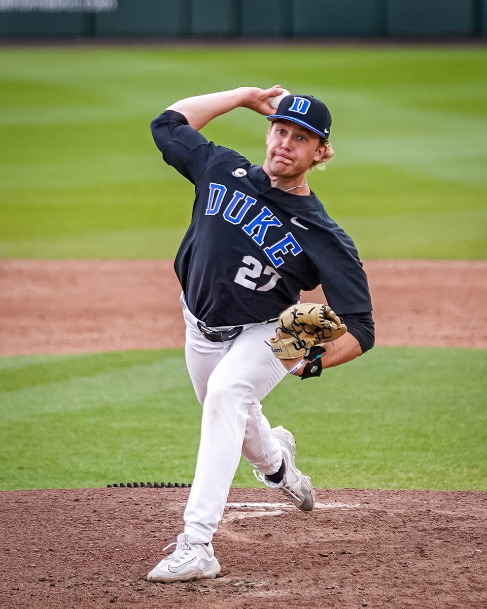First start of the season for Higgo 💪

4 IP
3 H
0 R
4 K
2 BB

#BlueCollar | #GoDuke